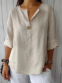 JESSA™ - Casual V-Neck Blouse