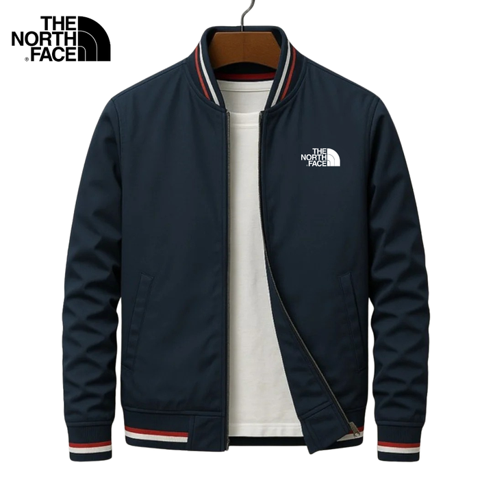 TNF™ | Men's Classic Striped Trim Bomber Jacket