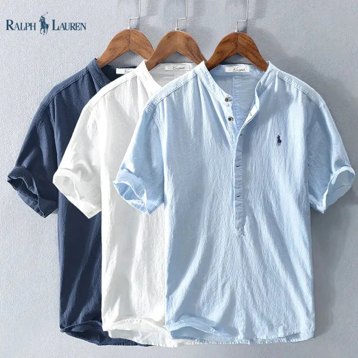 R Lauren | Summer Linen Shirt – Premium Men's Style