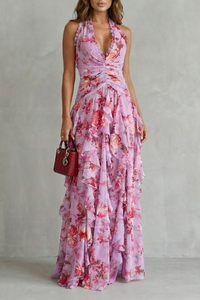 Belladina | Halter Maxi Dress