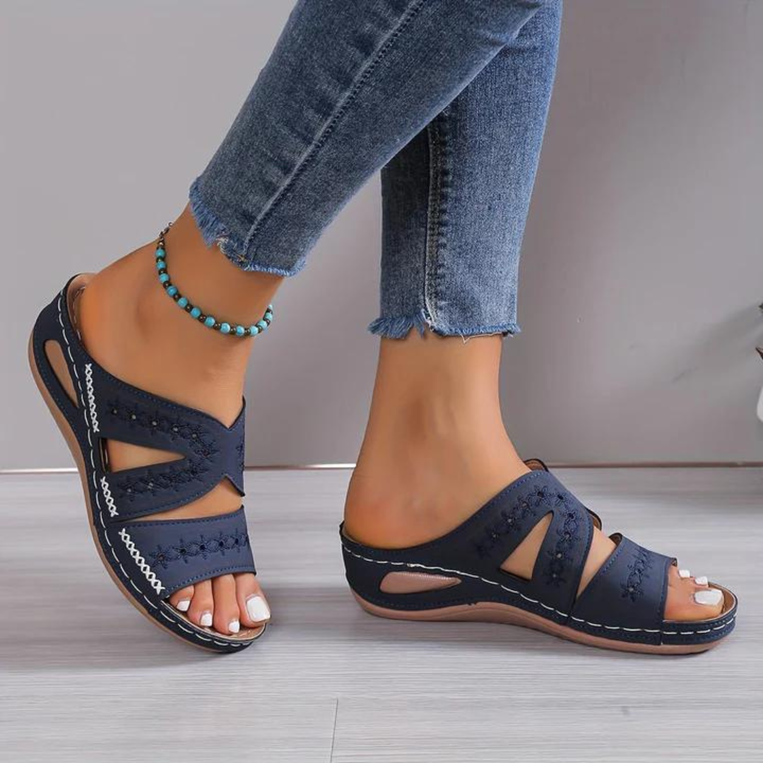 Marisol™ – Sandales orthopédiques stables et respirantes pour un soulagement quotidien