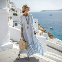 Olivia | Relaxed Coastal Maxi Dress