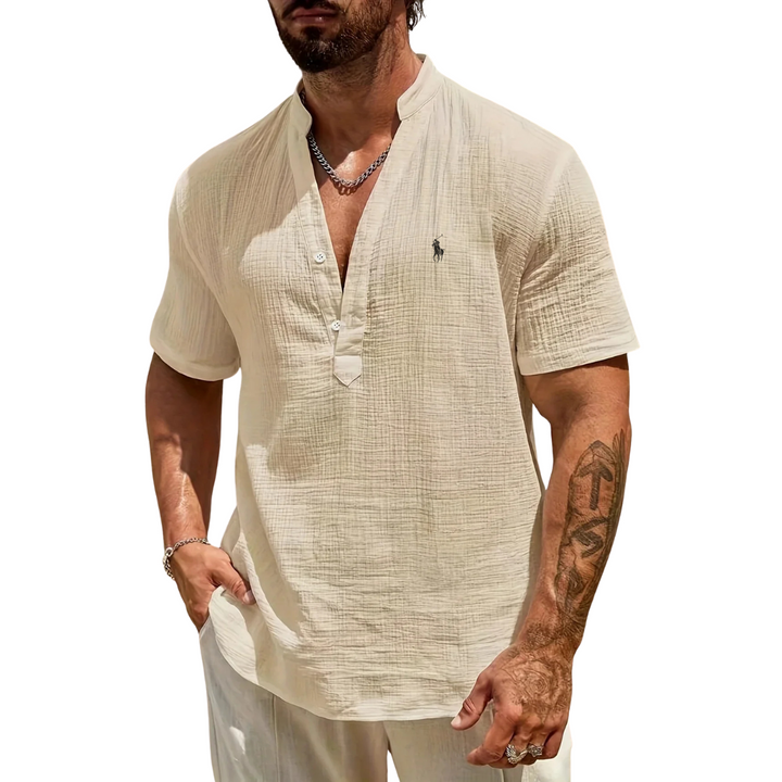 Leonar™ – Classic Men's Summer Shirt