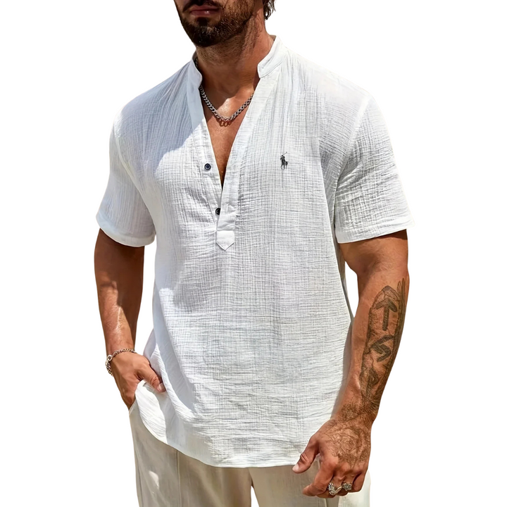 Leonar™ – Classic Men's Summer Shirt