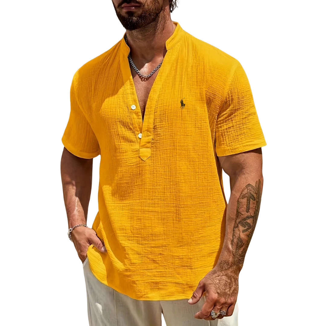 Leonar™ – Classic Men's Summer Shirt