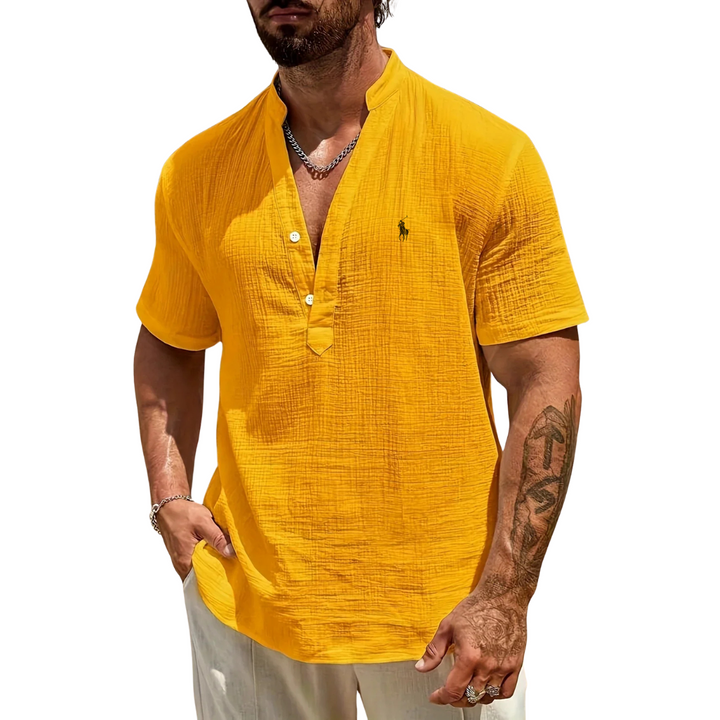 Leonar™ – Classic Men's Summer Shirt