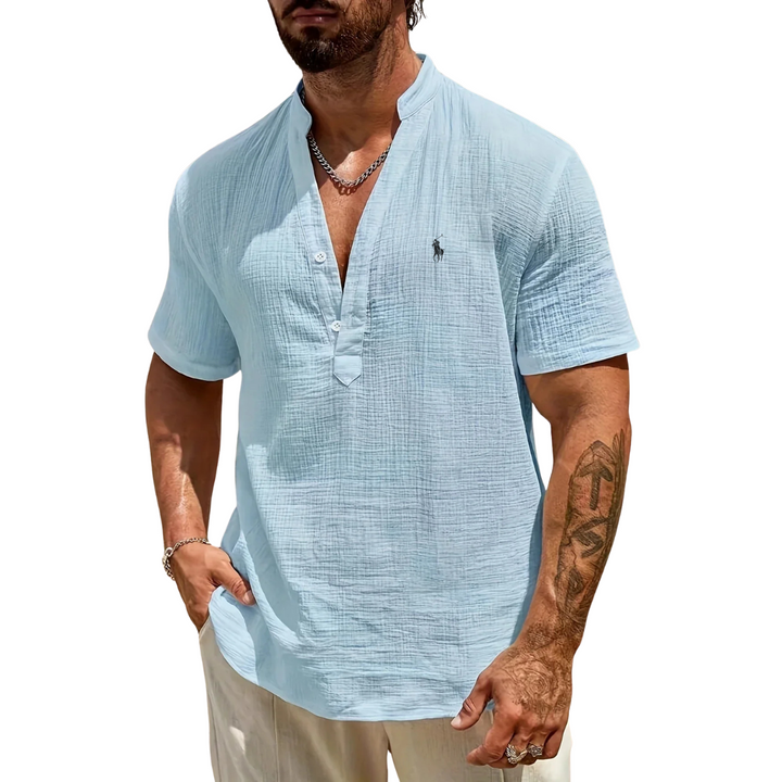 Leonar™ – Classic Men's Summer Shirt