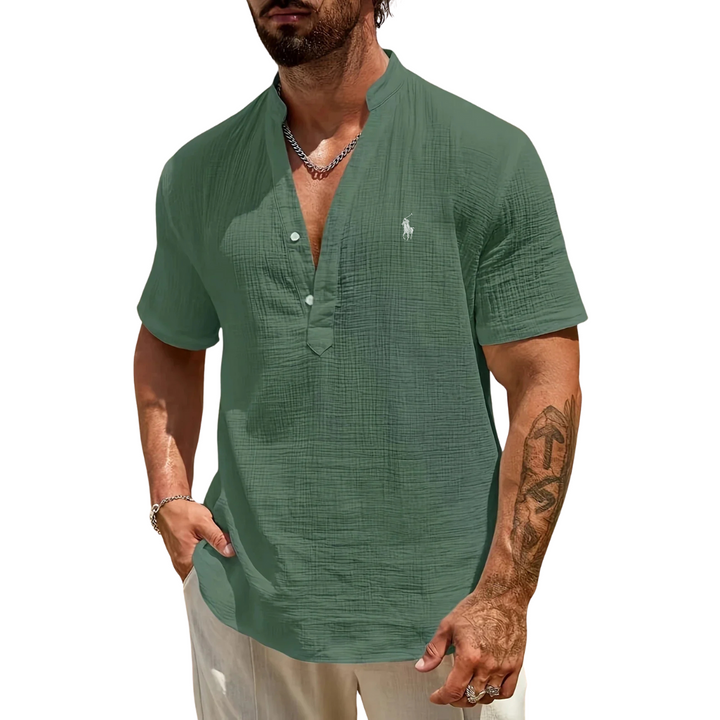 Leonar™ – Classic Men's Summer Shirt