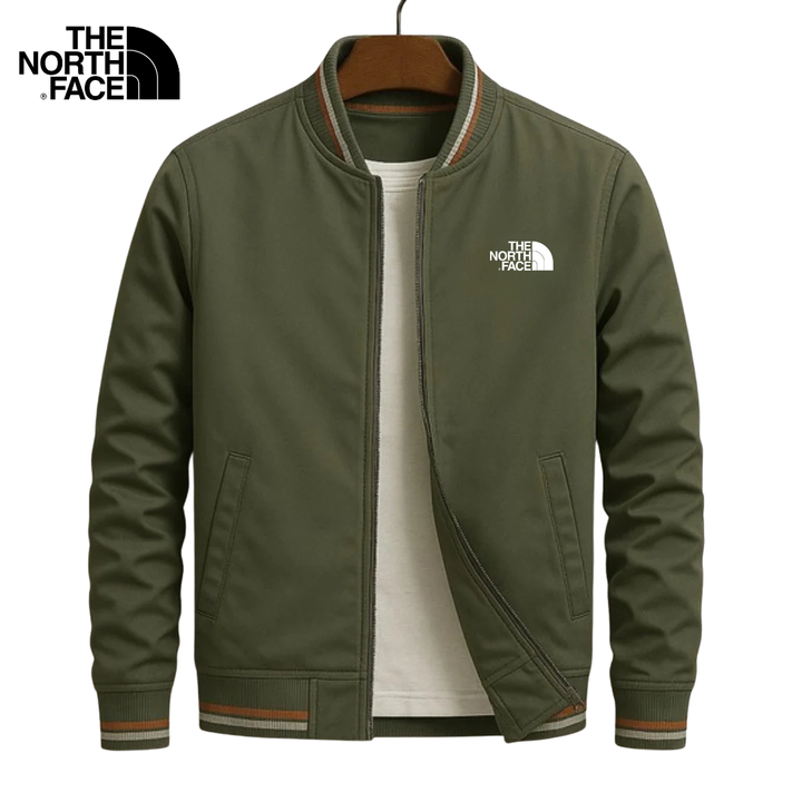 TNF™ | Men's Classic Striped Trim Bomber Jacket