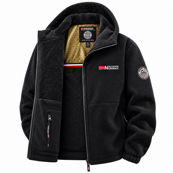 Men's Warm Fleece Winter Jacket