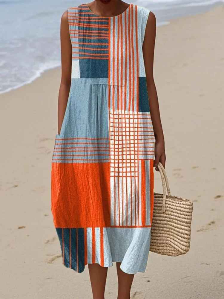 Poppy | Modern Patch Dress