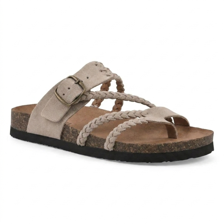 Hayleigh Braided Cork Orthopaedic Sandals
