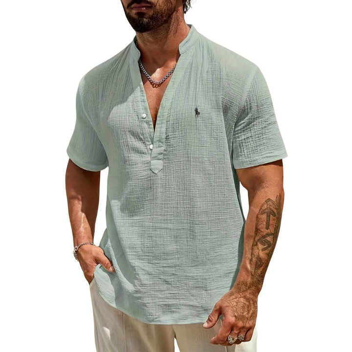 Leonar™ – Classic Men's Summer Shirt