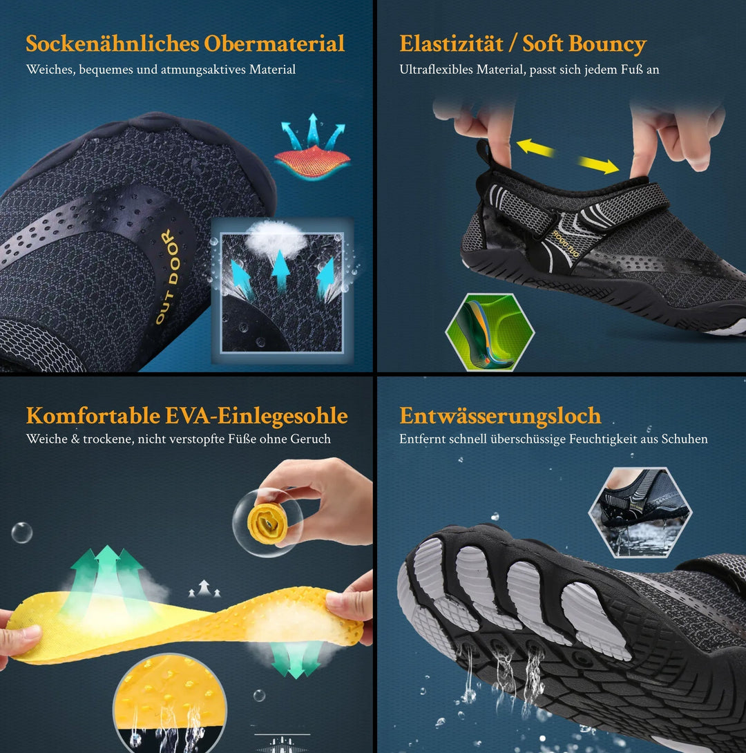 Conan | Men's Quick-Dry Aqua Shoes with Anti-Slip Sole