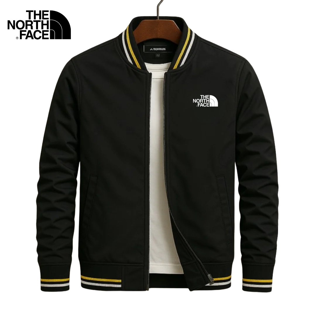 TNF™ | Men's Classic Striped Trim Bomber Jacket