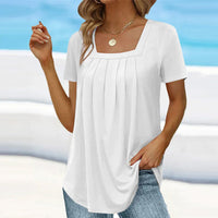 MINDY™ - Elegant Pleated Blouse