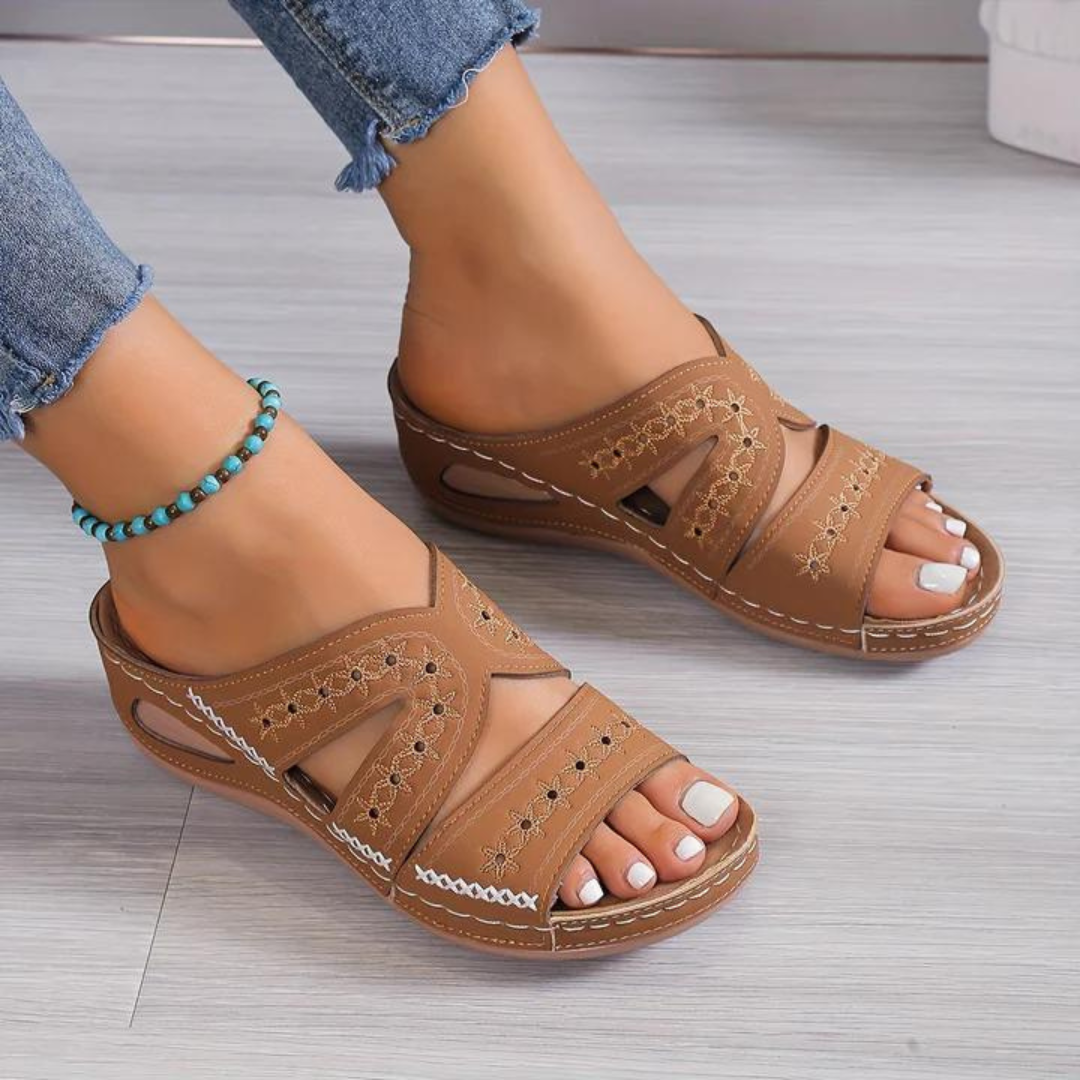 Marisol™ – Sandales orthopédiques stables et respirantes pour un soulagement quotidien