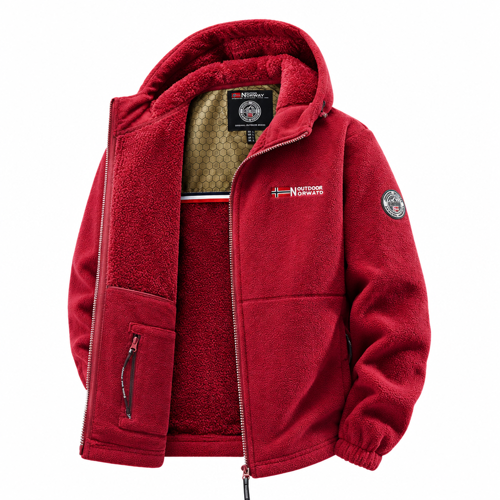Men's Warm Fleece Winter Jacket
