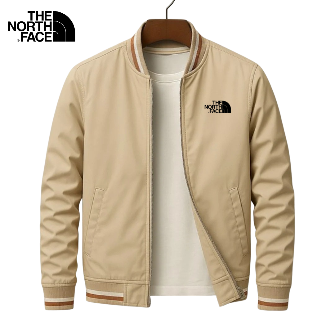 TNF™ | Men's Classic Striped Trim Bomber Jacket