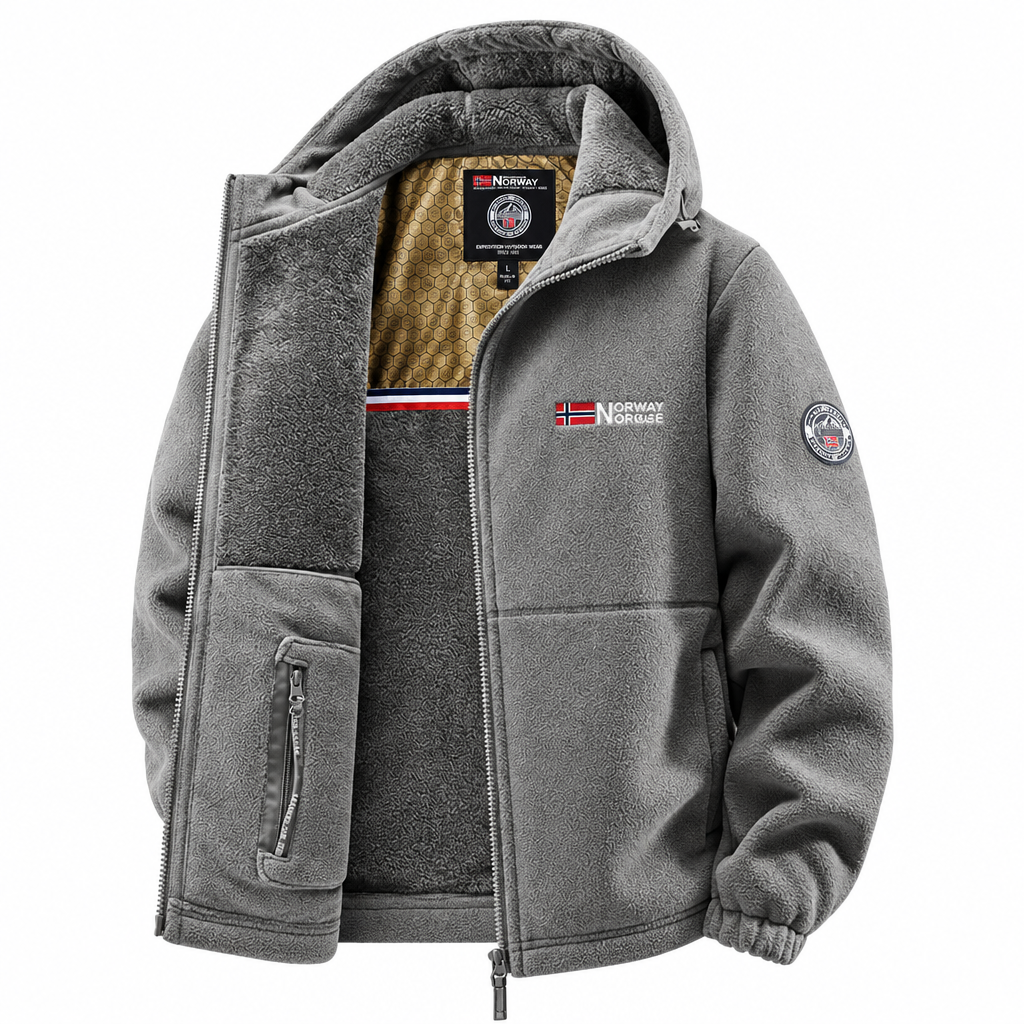 Men's Warm Fleece Winter Jacket