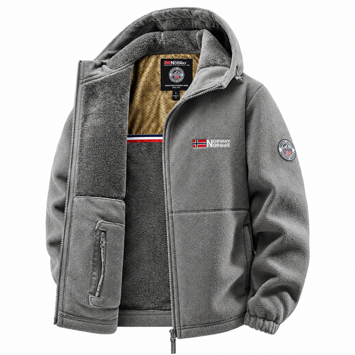 Men's Warm Fleece Winter Jacket