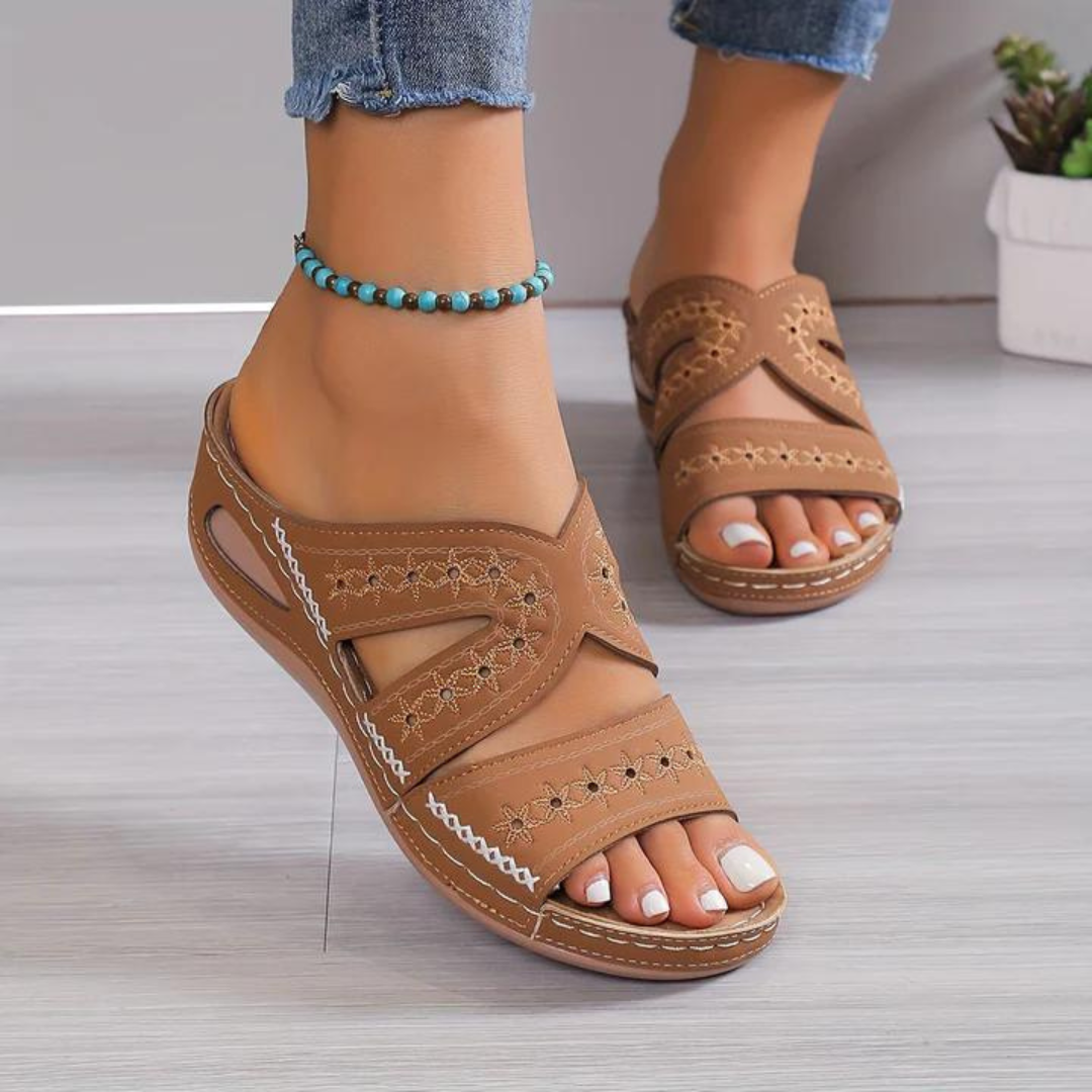 Marisol™ – Sandales orthopédiques stables et respirantes pour un soulagement quotidien