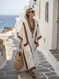 Isabella | Elegant Boho Coastal Maxi Dress