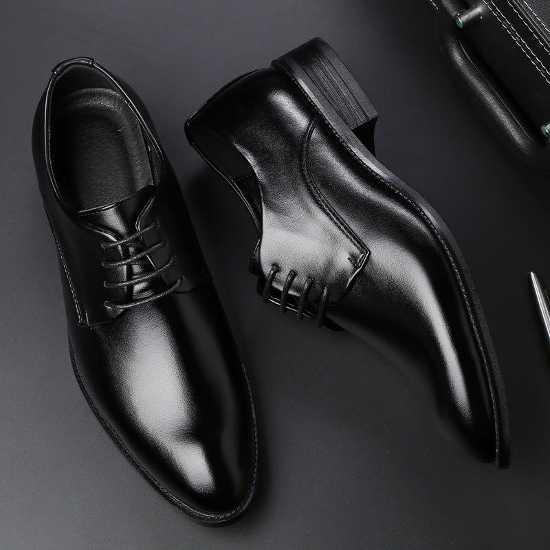 Xavier | Men's Derby Dress Shoes with Almond Toe