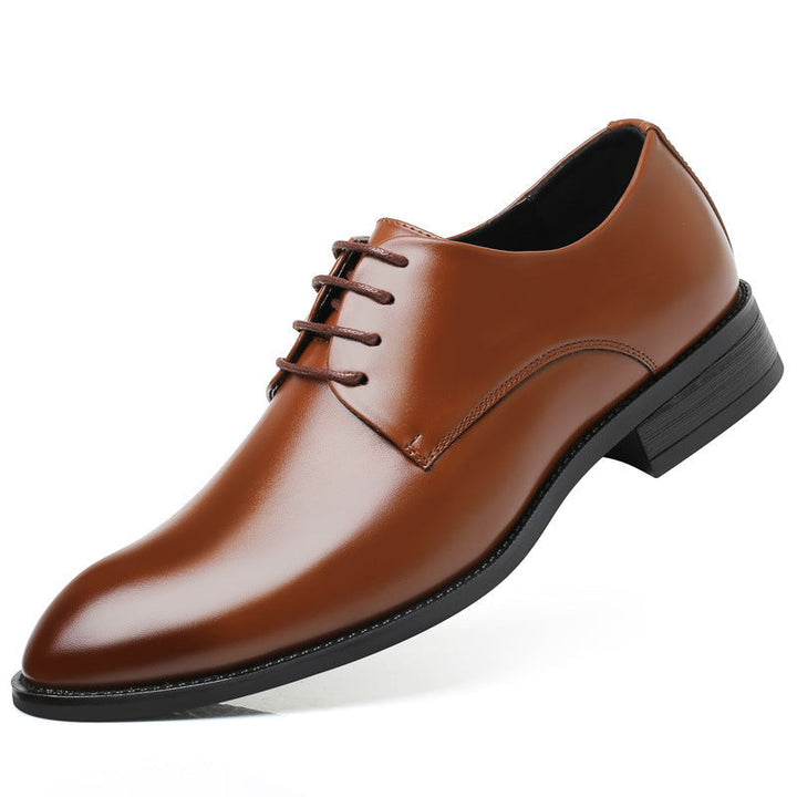 Xavier | Men's Derby Dress Shoes with Almond Toe
