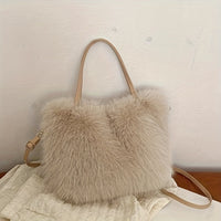 BIRK - Chic Faux Fur Tote Bag