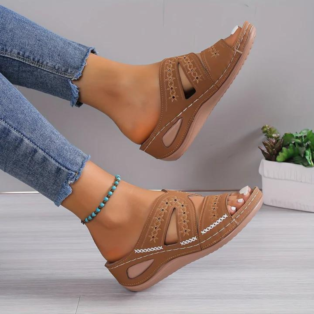 Marisol™ – Sandales orthopédiques stables et respirantes pour un soulagement quotidien