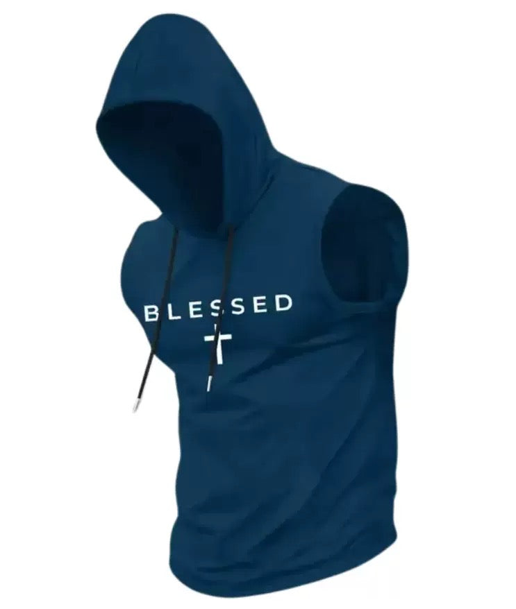 Men Hooded Tank Top