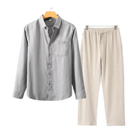 James | Men's Linen Set in Classic Old Money Style