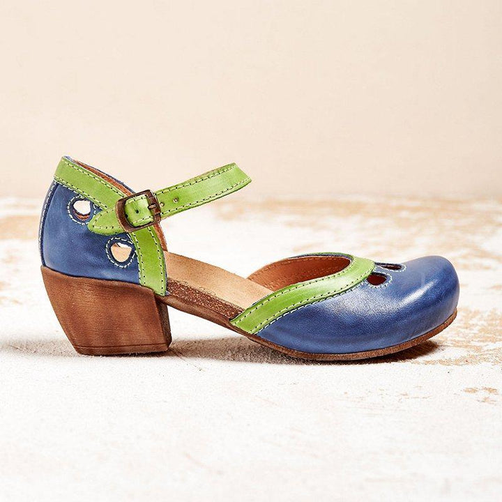 Celda - Comfortable Low Heel Sandals