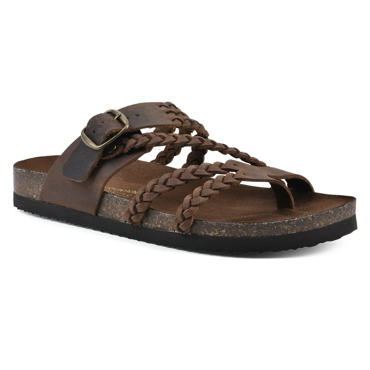 Hayleigh Braided Cork Orthopaedic Sandals