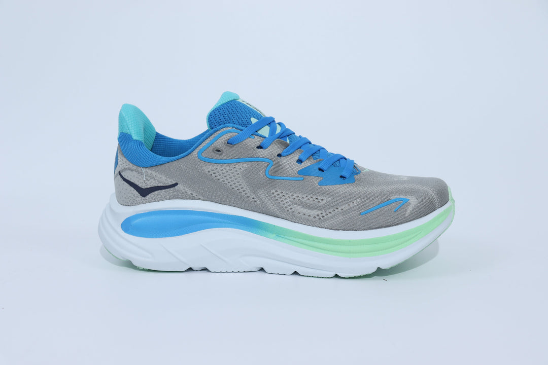 Clifton 10 - HK Unisex Sneakers - Grey Mint