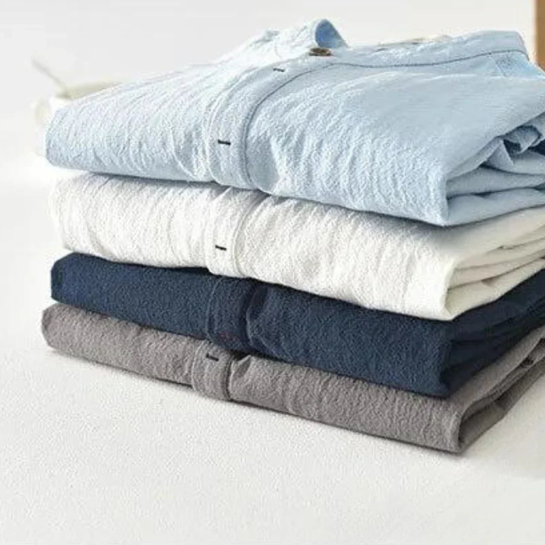 R Lauren | Summer Linen Shirt – Premium Men's Style
