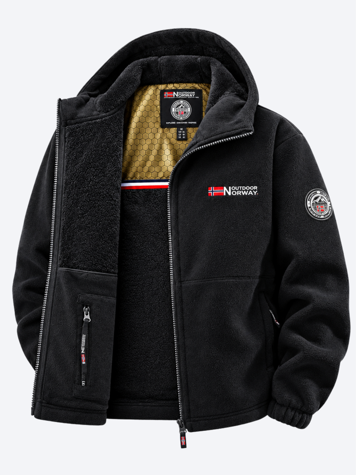 Men's Warm Fleece Winter Jacket