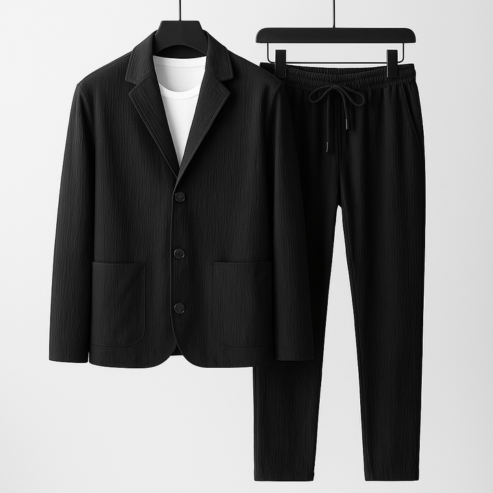 Alvari Linen Blazer Set