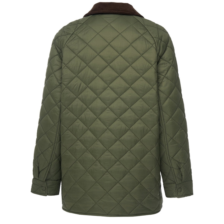 Daisy Quilted Jacket - Olive Green
