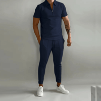James | Men's Elegant Polo Shirt and Stylish Pants Set