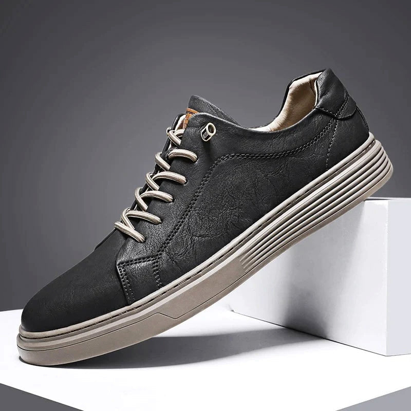 Edward Stone Low-Top Leather Casual Shoes