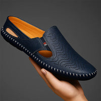 Edward Stone Perforated Slip-On Shoes