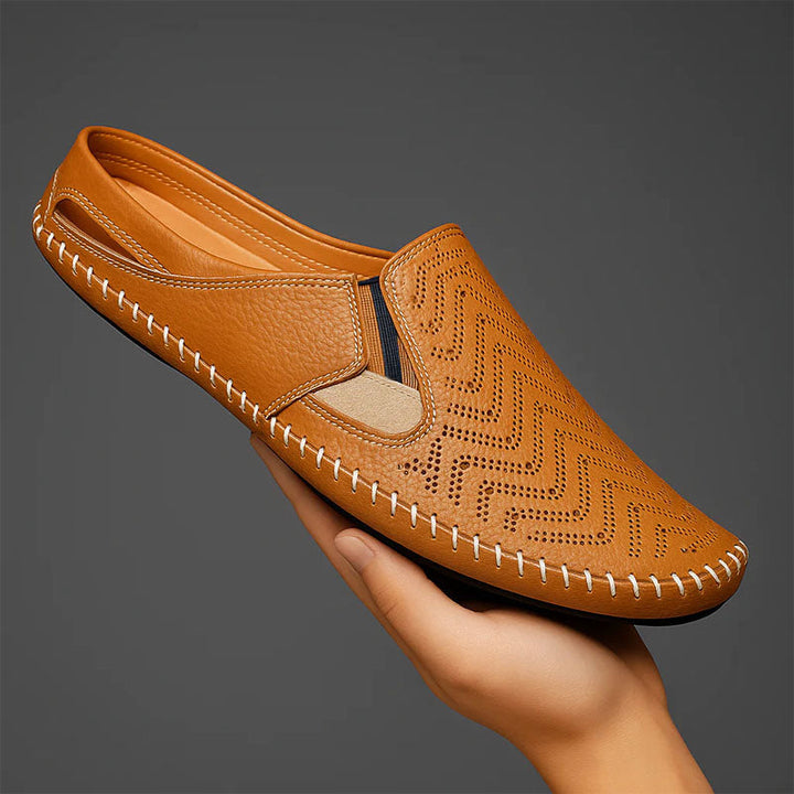 Edward Stone Perforated Slip-On Shoes