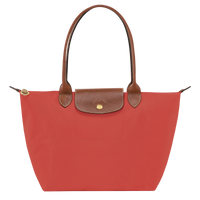 Longchamp - Medium Le Pliage Tote, Tomato