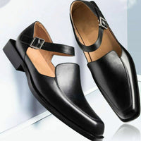 Louis Morel Buckle Strap Formal Shoes