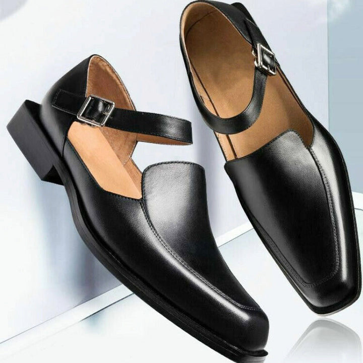 Louis Morel Buckle Strap Formal Shoes