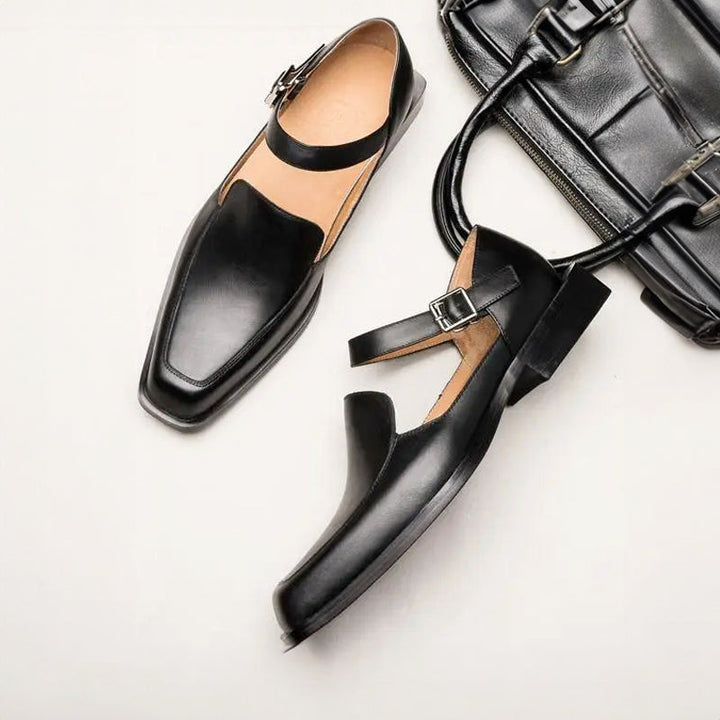 Louis Morel Buckle Strap Formal Shoes