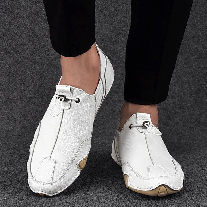 Louis Morel Minimal Lace Slip-On Shoes