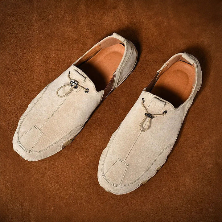 Louis Morel Minimal Lace Slip-On Shoes